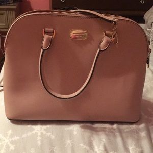 Cream colored MK bag